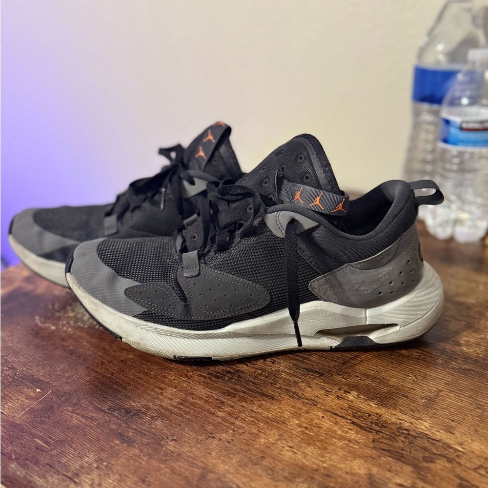Men's Black and Gray Athletic Shoes